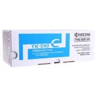 Тонер-картридж Kyocera TK-590C голубой