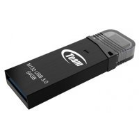   64Gb TEAM M132 Drive USB 3.0, with OTG, Black (765441012813)