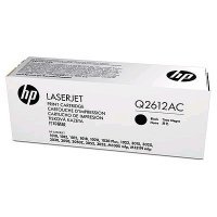 Тонер-картридж для лазерных аппаратов HP Q2612AC черный