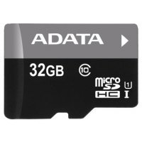 Карта памяти ADATA Premier 32GB microSDHC Class 10 UHS-I U1 + SD adapter