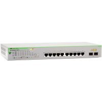 Коммутатор Allied Telesis Gigabit Smart Access PoE+ switch, 8+2 ports (AT-GS950/10PS-50)