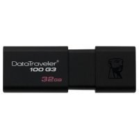 USB  Kingston DataTraveler (100 Generation 3) 32Gb USB 3.0 Flash Drive Black