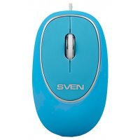 Мышь SVEN RX-555 Antistress Silent голубая