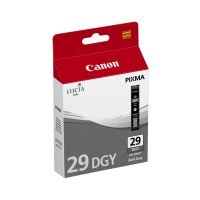 Картридж для струйных аппаратов Canon PGI-29DGY для PRO-1. Тёмно-серый. 119 страниц.
