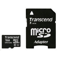 Карта памяти Transcend 16GB MicroSDHC Class 10 TS16GUSDHC10U1