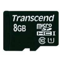 Карта памяти Transcend 8GB microSDHC Class 10 UHS-I 300x no Adapter (TS8GUSDCU1)