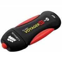 USB накопитель Corsair Voyager GT CMFVYGT3B-64GB USB3.0 черный/красный