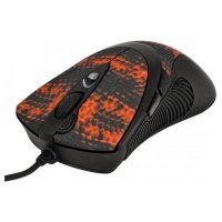Мышь A4Tech F7 Snake Black-Red USB