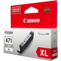 Картридж для струйных аппаратов Canon CLI-471XL GY для MG7740. Серый