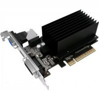   Palit GeForce GT 730 902Mhz PCI-E 2.0 2048Mb 1804Mhz 64 bit DVI HDMI HDCP Silent