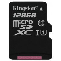   Kingston 128GB microSDXC Class 10 SDC10G2/128GBSP UHS-I