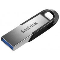 USB накопитель Sandisk 128Gb Cruzer Ultra Flair SDCZ73-128G-G46 USB3.0 серебристый/черный