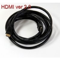 Кабель HDMI Telecom HDMI to HDMI (19M -19M) ver.2.0, 2м, с позолоченными контактами