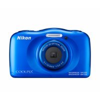 Цифровая фотокамера Nikon Coolpix W100 синяя