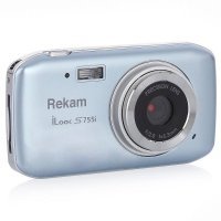 Цифровая фотокамера Rekam iLook S755i серый