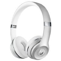 Bluetooth- Beats Solo3 Wireless On-Ear Headphones - Silver