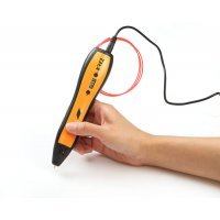 3D ручка KREZ P3D04 оранжевая