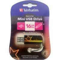 USB  Verbatim 16Gb Mini Neon Edition /