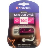 USB  Verbatim 16Gb Mini Neon Edition /