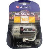 USB  Verbatim 16Gb Mini Cassette Edition /