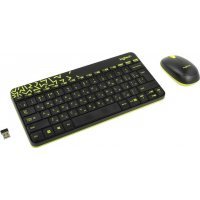 Комплект клавиатура+мышь Logitech Wireless Desktop MK240 (Keybord&mouse), USB, Black, (920-008213)