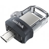 USB  Sandisk 256GB Ultra Android Dual Drive OTG, m3.0/USB 3.0, Black