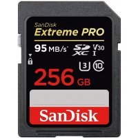  Sandisk 256GB SDXC Class 10 UHS-I U3 Extreme Pro (SDSDXXG-256G-GN4IN)