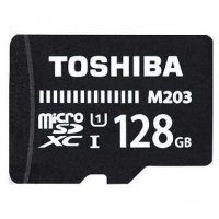   Toshiba 128Gb microSDXC Class10 THN-M203K1280EA M203 + adapter