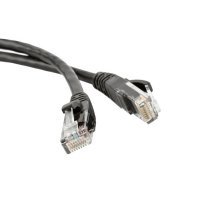  Patch Cord Lanmaster LAN-PC45/U5E-1.0-BK 1.0 , 