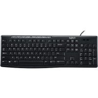  Logitech Keyboard K200, USB, Black (920-008814)