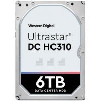 Жесткий диск ПК Western Digital 6Tb SATA-III 0B36039 HUS726T6TALE6L4 Ultrastar DC HC310 (7200rpm) 256Mb 3.5"