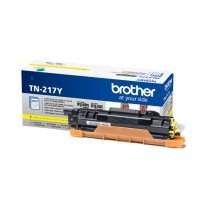 Тонер-картридж для лазерных аппаратов Brother TN217Y желтый (2300стр.) для HL3230/DCP3550/MFC3770