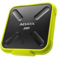 Накопитель SSD A-Data 512GB SD700, External, USB 3.1 (ASD700-512GU31-CYL) желтый