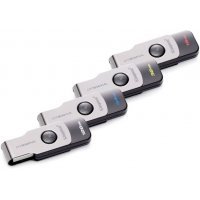 USB  Kingston 128GB DataTraveler SWIVL USB 3.1 (Metal/color)