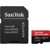   Sandisk 256GB microSDXC Class 10 UHS-I A2 C10 V30 U3 Extreme Pro (SD ) 170MB/s