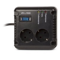   SVEN Stabilizer VR-L1500, Relay, 500W, 184-285v, SV-014889