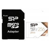   Silicon Power 256GB microSD Elite Class 10 UHS-I (SD ) Colorful