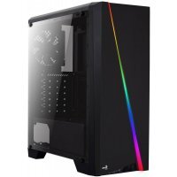 Корпус системного блока Aerocool Cylon черный без БП ATX (CYLON BK)