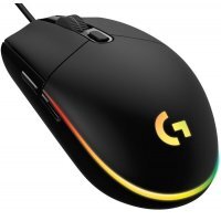  Logitech Mouse G102 LIGHTSYNC Gaming Black Retail (910-005823)