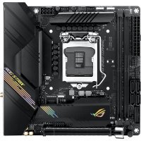    ASUS ROG STRIX B460-I GAMING Soc-1200 Intel B460 2xDDR4 mini-ITX AC`97 8ch(7.1) GbLAN RAID+HDMI+DP