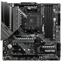 Материнская плата ПК MSI MAG B550M MORTAR Soc-AM4 AMD B550 4xDDR4 mATX AC`97 8ch(7.1) 2.5Gg RAID+HDMI+DP
