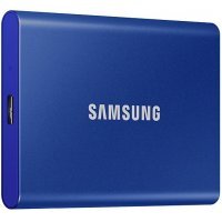  SSD Samsung SSD T7 External 2Tb (2048GB) BLUE TOUCH USB 3.2 (MU-PC2T0H/WW)
