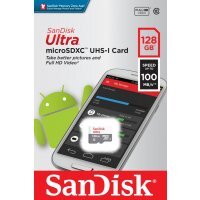   Sandisk microSDXC 128Gb Class10 Sandisk SDSQUNR-128G-GN6MN Ultra Light w/o adapter