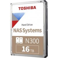    Toshiba SATA-III 16Tb HDWG31GUZSVA NAS N300 (7200rpm) 512Mb 3.5" Bulk