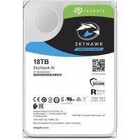    Seagate Original SATA-III 18Tb ST18000VE002 SkyHawkAI (7200rpm) 256Mb 3.5"