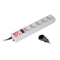 Сетевой фильтр Power Cube SPG-B-6Ext 1.9m серый