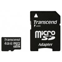   Transcend 4Gb microSDHC Class 10 / TS4GUSDHC10