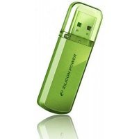 USB накопитель 16Gb Silicon Power Helios 101, USB 2.0, Зеленый