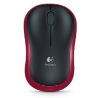Мышь Logitech M185 dark red (910-002240)