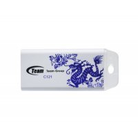 USB  08Gb TEAM C121 Drive, Blue Dragon ()